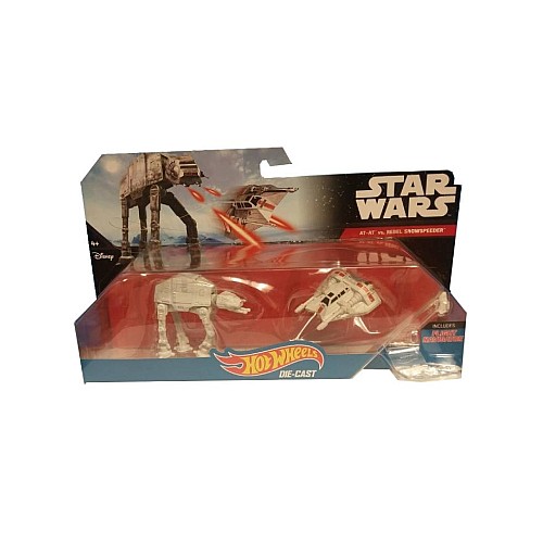 Hot Wheels - Star Wars Starship 2 Pack At-at Snowspeeder