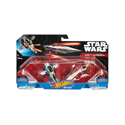 Hot Wheels - Star Wars Starship 2 Pack Slave 1 Star