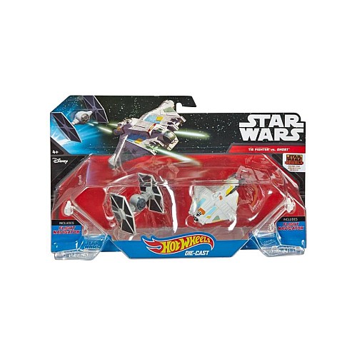 Hot Wheels - Star Wars Starship 2 Pack Tie Fighter X