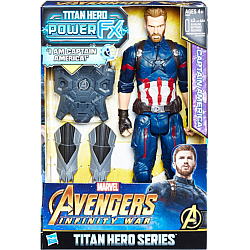 Figurine Avengers - Titan Hero Power Pack Captain America 30.5 Cm
