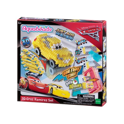 Set Aquabeads Cars 3 3d Cruz Ramirez