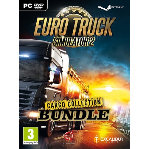 Euro Truck Simulator 2 Cargo Collection Bundle Includes Ets 2, High Power, Heavy Cargo, Special Transport S