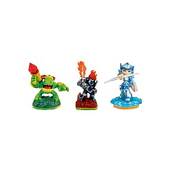 Figurine Skylanders Giants Pack W1 Ignitor, Zook, Chill