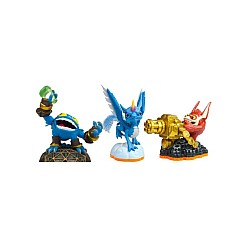 Figurine Skylanders Giants Pack Pop Fizz, Trigger Happy, Whirlwind