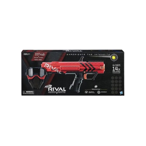 Set Nerf - Rival Apollo Xv-700 And Face Mask Red