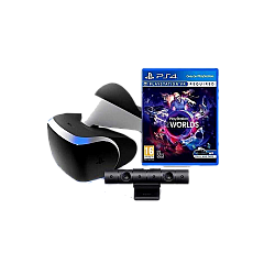Sony Official Playstation Vr Headset + Camera + Vr Worlds