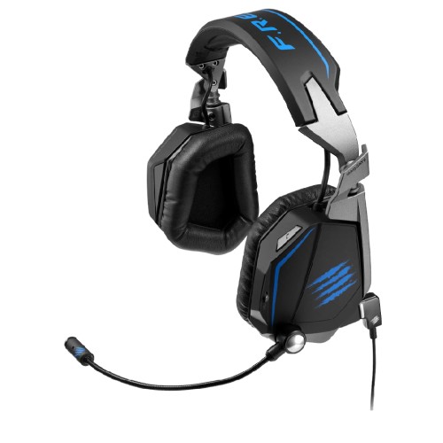 Mad Catz F.r.e.q.te 7.1 3.5mm Stereo Headset - Black/blue
