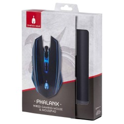 Spartan Gear Phalanx Wired Gaming Mouse Mousepad (300mm X 230mm) (eu)