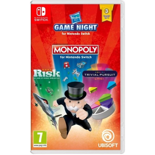 Hasbro Game Night Monopoly, Risk Trivia Pursuit