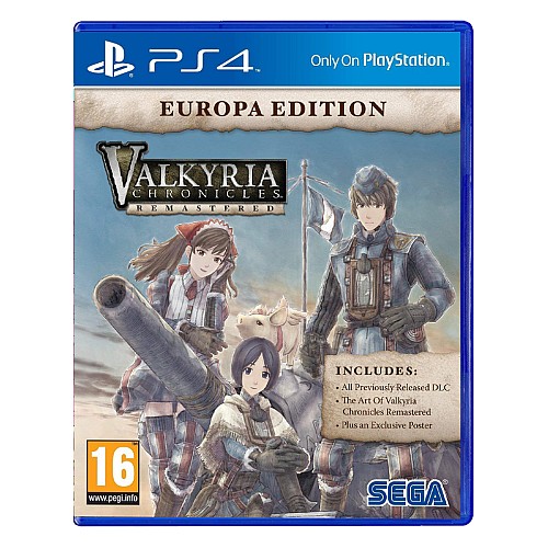 Valkyria Chronicles Remastered Europa Edition