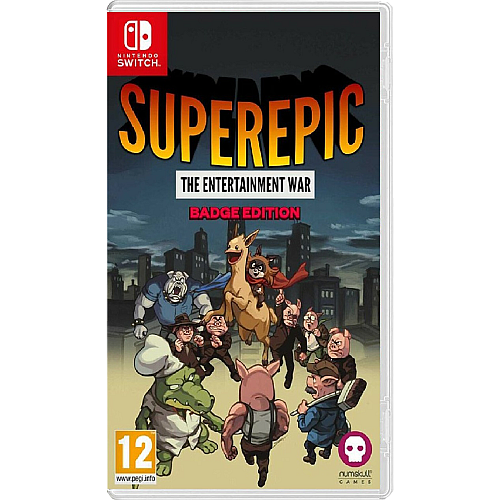 Superepic The Entertainment War Badge Edition