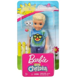 Mattel Barbie Club Chelsea Mini Boy Doll-emoji Tie Die Boy Doll