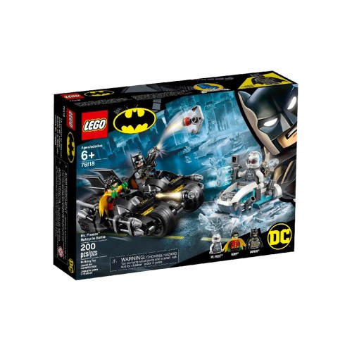 Lego Super Heroes: Mr. Freeze Batcycle Battle (76118)