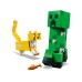 Lego Minecraft: Bigfig Creeper And Ocelot Lego Minecraft: Bigfig Creeper And Ocelot