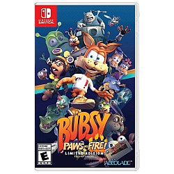 Bubsy Paws On Fire! Limited Edition Import