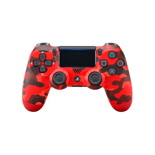 Dualshock 4 Red Camouflage V2