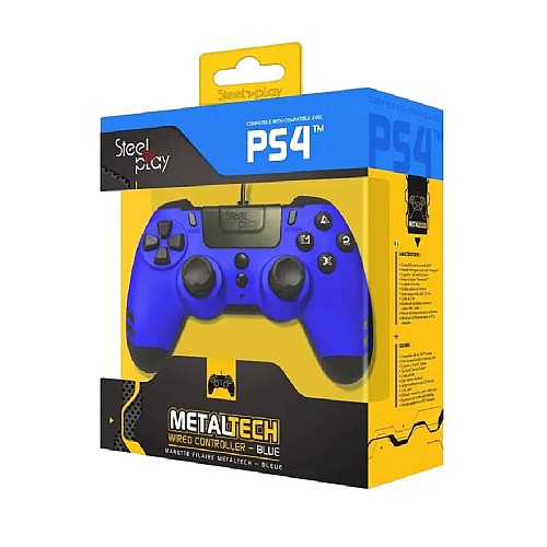 Controller Wired Steelplay Metaltech Blue