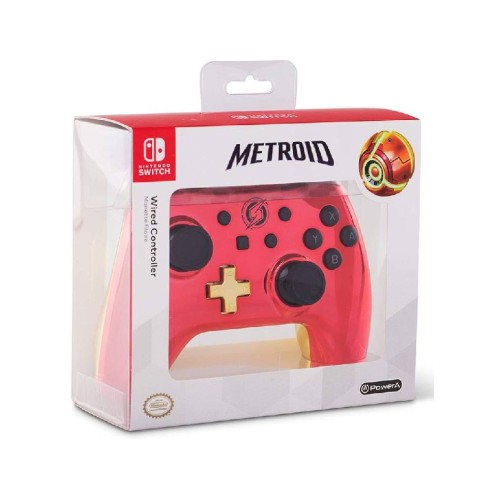 Powera Wired Controller: Chrome Samus