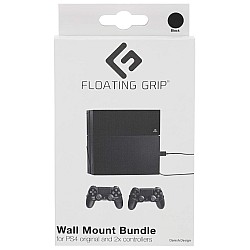 Suport Perete Black Floating Grip Bundle Playstation 4 & Controllere
