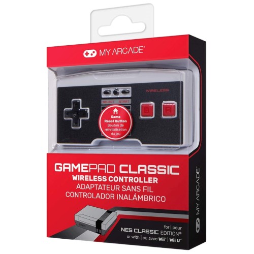 My Arcade Gamepad Classic Wireless Controller For Nes Mini Classic