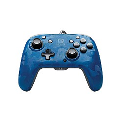 Controller pdp Face Off Deluxe + Audio Camo Blue