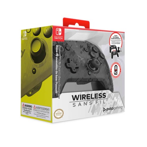 Faceoff Wireless Controller - Pdp Camo Black