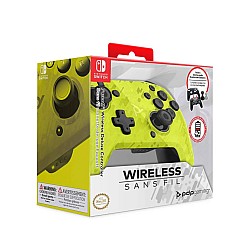 Controller pdp face Off Wireless Camo Yellow