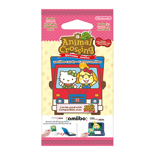 Cards amiibo Animal Crossing New Leaf + Sanrio Pack