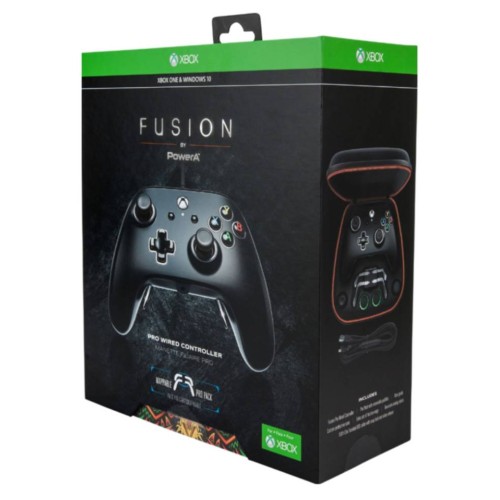 Fusion Pro Wired Controller: Black