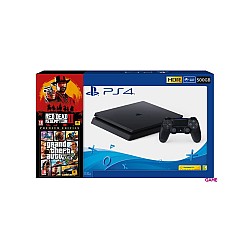 Consola Ps4 500gb Slim + Red Dead Redemption 2 + Gta 5 Premium