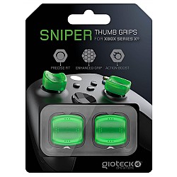 Gioteck Sniper Thumb Grips (translucent Green)