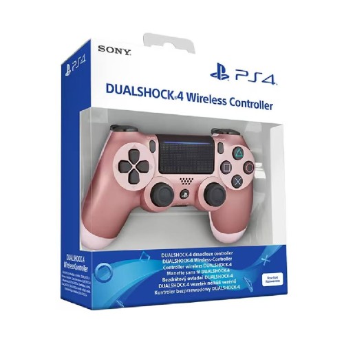 - sony Dualshock 4 Controller V2: Rose Gold-