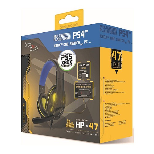 Headphones Steelplay Cu Fir Hp-47
