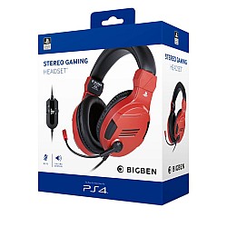 Headphones Nacon Stereo Gaming V3 Red