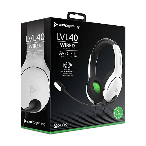 Pdp Lvl40 Wired Gaming Headset Whit