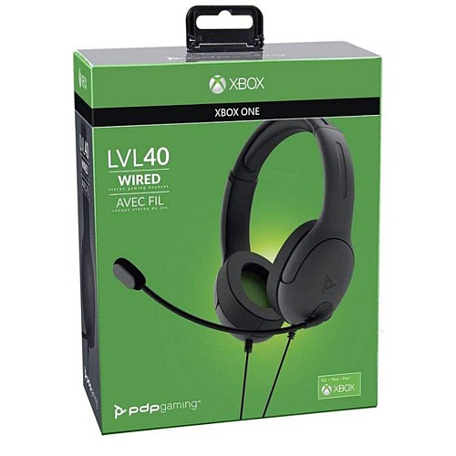 Pdp Lvl40 Stereo Headset Black