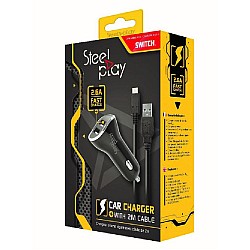 Charger Steelplay Auto Cu Doua Porturi: 2,6 V