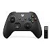 Microsoft Controller Black + Adapter Wireless W10 Xbox Series X/s