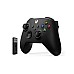 Microsoft Controller Black + Adapter Wireless W10 Xbox Series X/s