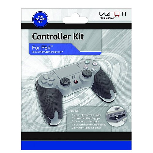 Venom Dual Shock 4 Controller Grip Kit
