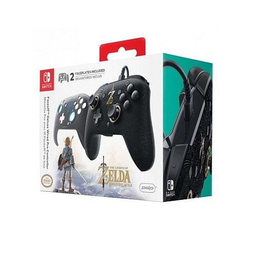 Breath Of Wild Faceoff: Deluxe Wired Pro Controller