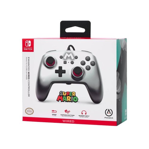 Controller powera Enh Wired Silver