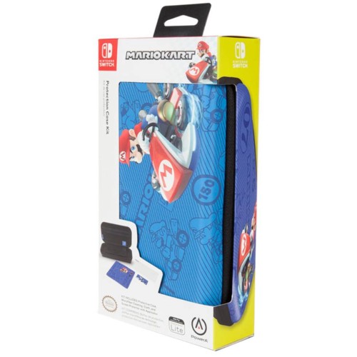 Powera Lite Protection Case Kit Blue Mario Kart