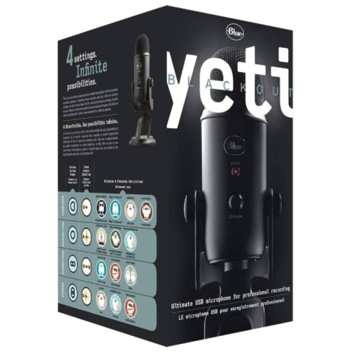 Blue Microphone Yeti Blackout