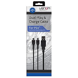 Venom Cable Dublu Incarcare Si Redare Playstation 4