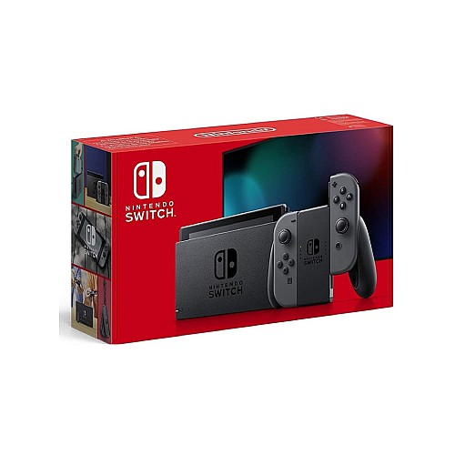 Consola Nintendo Switch V2 + 2 Controllere Grey