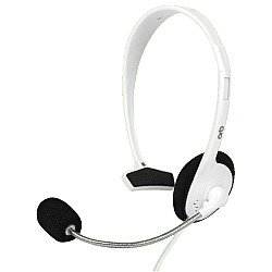 Headphones Orb Wired Chat Headset White