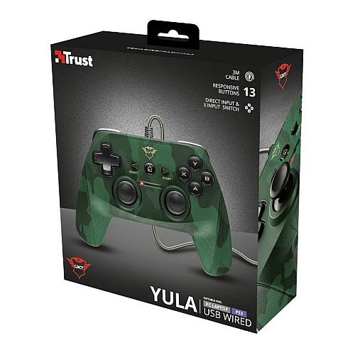 Trust Gxt 540c Yula Wired Gamepad Camo Edition