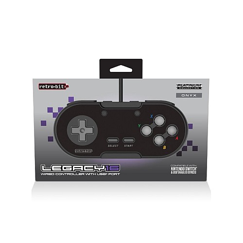 Controller retro Bit Legacy 16 Usb Port Black
