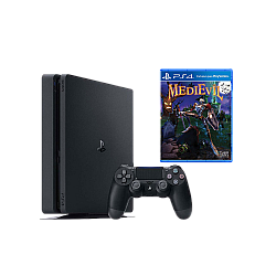 Consola 500gb F Chassisblack + Medievil Ps4